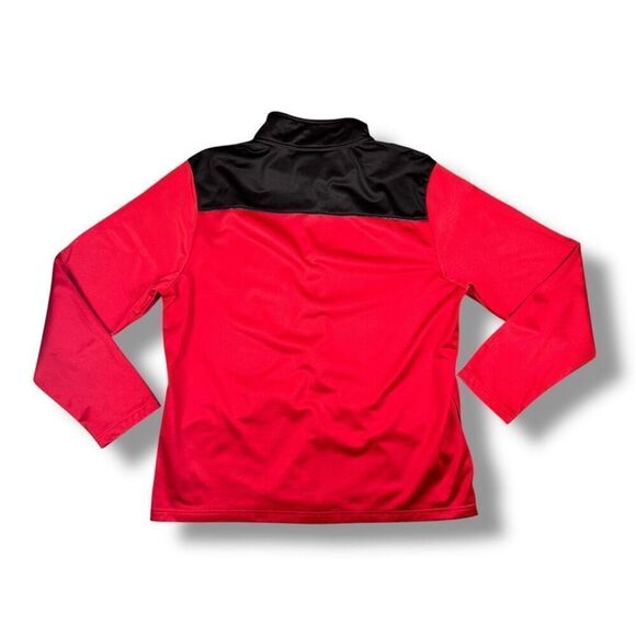 AND1 Red and Black Zip Up Jacket Sz XL - Picture 7 of 11